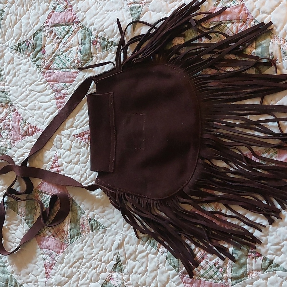 Leather Hippy Fringe  Bag💋 - Picture 8 of 10